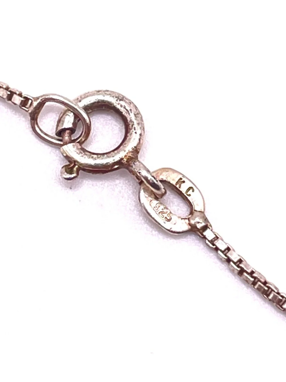 Sterling Silver Pave Rhinestone Puffy Heart Pendant Necklace